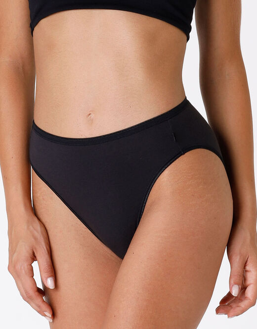 Lovable Slip tai lovely, nero in cotone soft In vendita