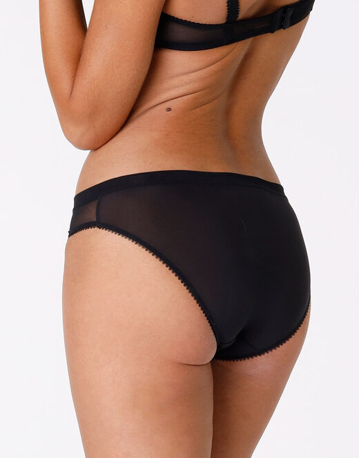 Lovable Slip Celebrity nero in pizzo e tulle Italia