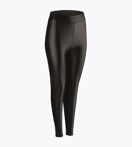 Lovable Leggings donna in ecopelle Relax&Go, nero Nuovo