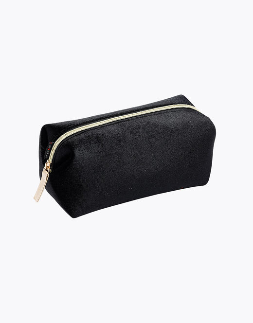 Lovable Pochette trousse in velluto, nera Negozi Online