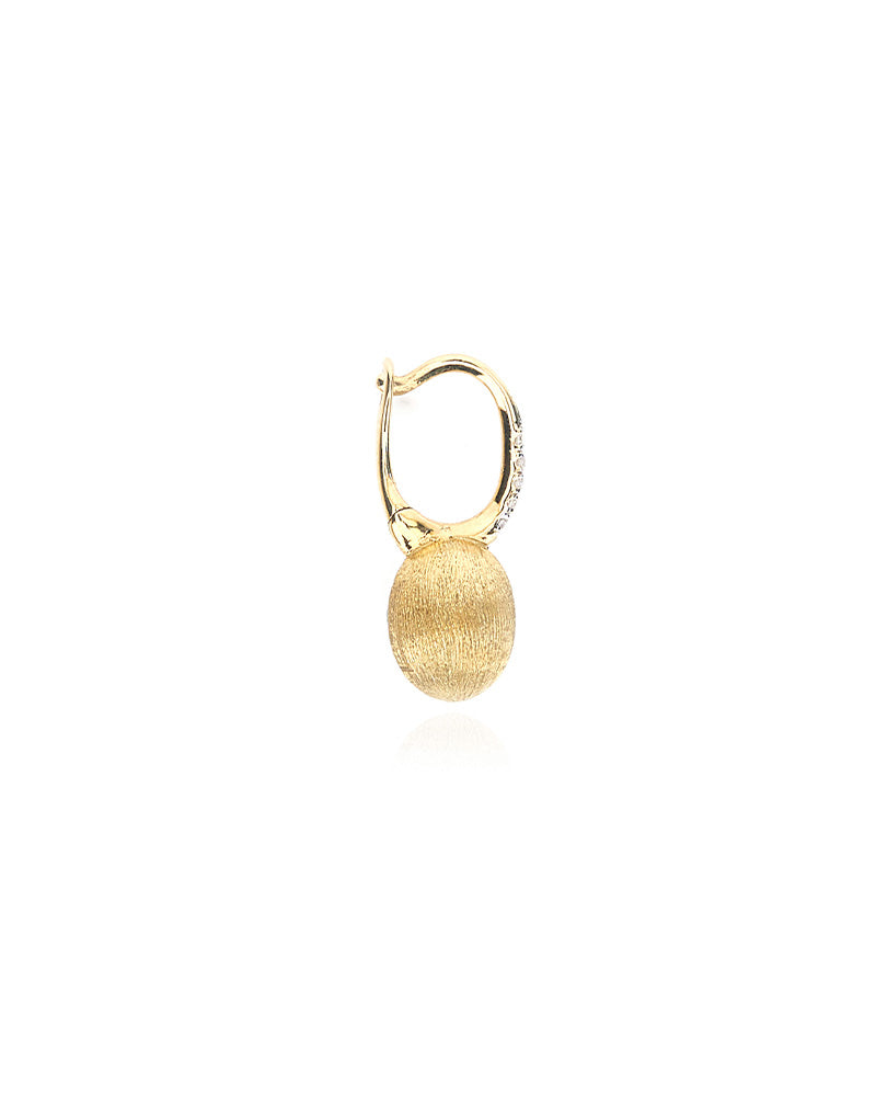 Nanis Orecchino "BABY CILIEGINA" con boule pendente in oro e dettagli di dia – Nanis Italian Jewels Acquista Ora