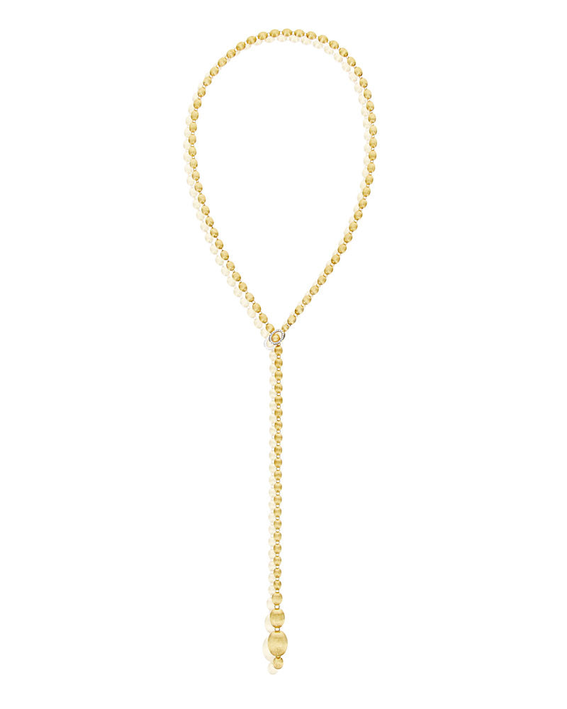 Nanis Collana iconica "IVY" convertibile con boules in oro incise a mano e d – Nanis Italian Jewels Saldi Di Fabbrica