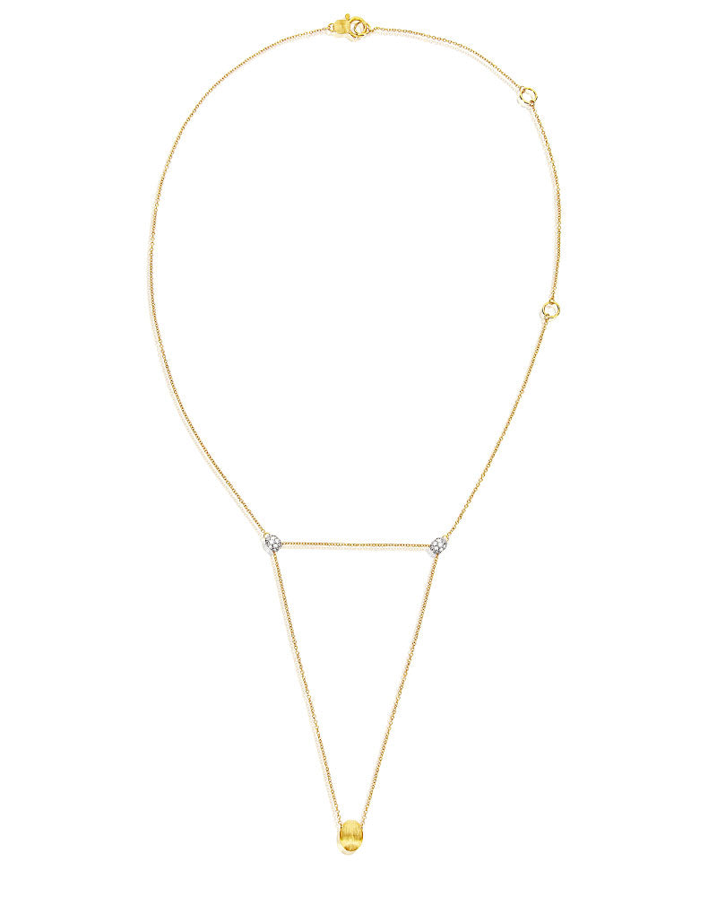 Nanis Collana "LUCE" convertibile 3 in 1 in oro e diamanti (piccola) – Nanis Italian Jewels 2025