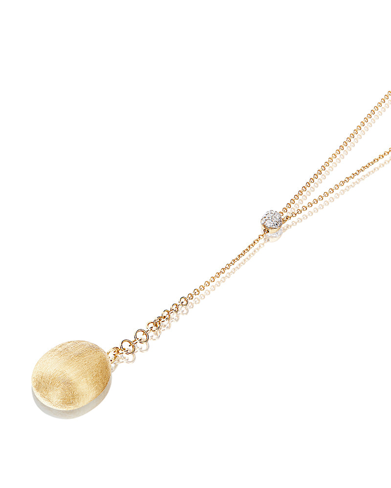Nanis Collana "CANDLE" pendente con ciondolo in oro e diamanti – Nanis Italian Jewels In Linea