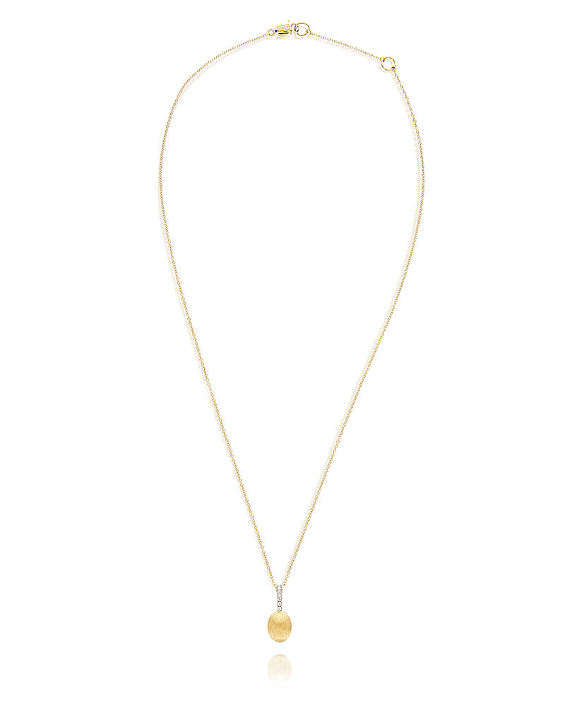 Nanis Collana "DANCING ÉLITE" con pendente piccolo in oro e diamanti – Nanis Italian Jewels Qualità Garantita