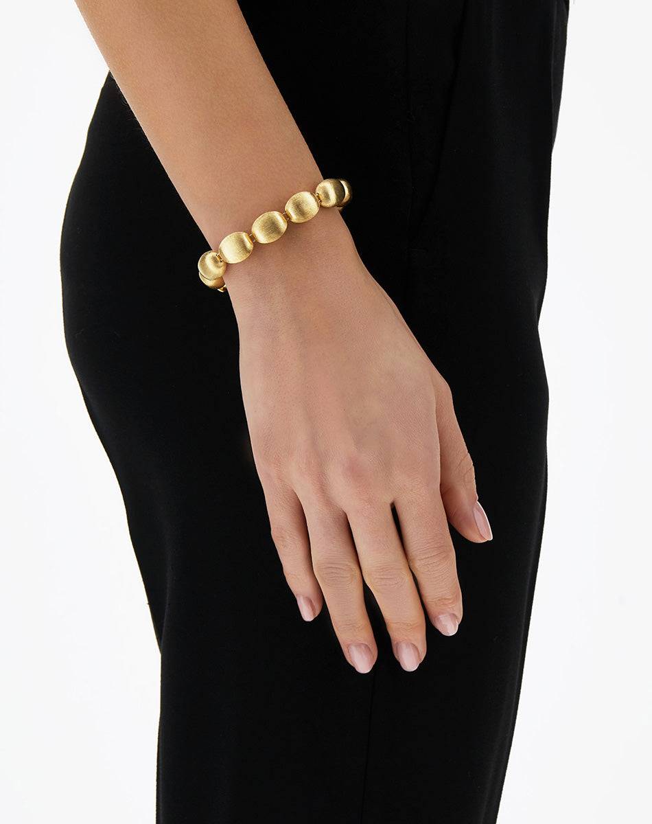 Nanis Bracciale di perle in oro "Muse" (piccolo) – Nanis Italian Jewels Sottocosto