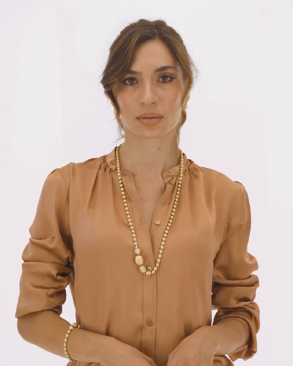 Nanis Bracciale "IVY" con boules grandi in oro e diamanti incise a mano – Nanis Italian Jewels Convenienza