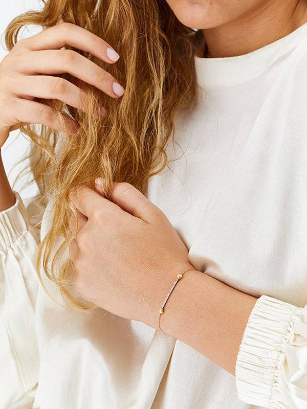 Nanis Bracciale "DANCING ÉLITE" in oro e barrette di diamanti – Nanis Italian Jewels Economico
