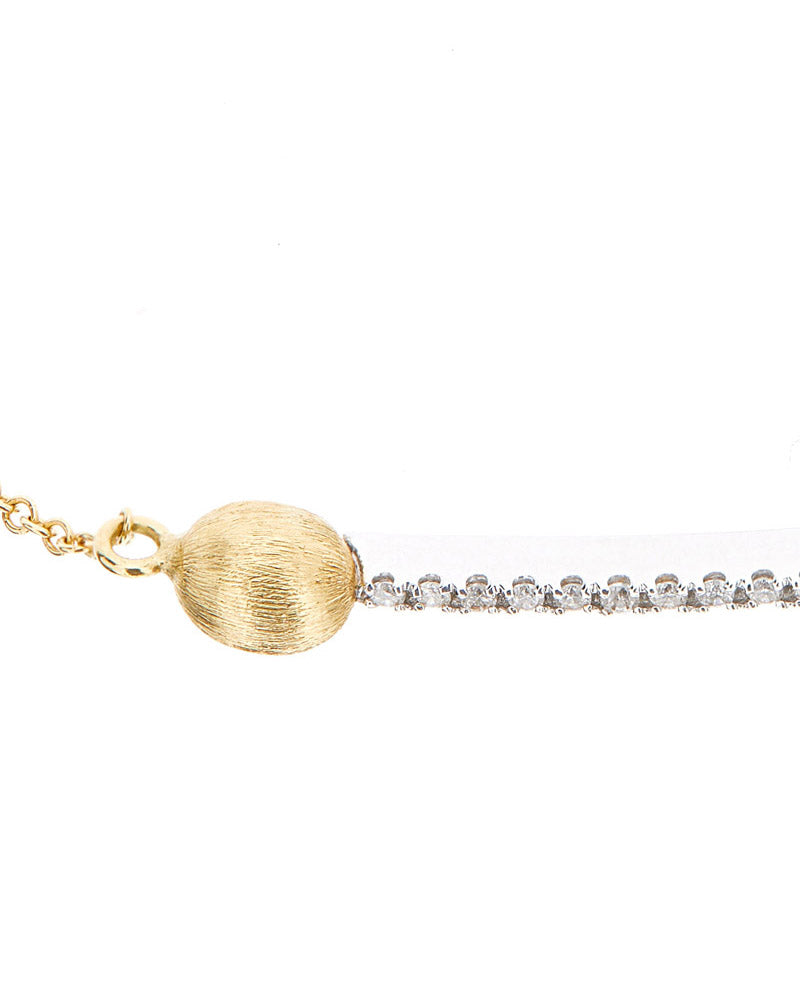 Nanis Bracciale "DANCING ÉLITE" in oro e barrette di diamanti – Nanis Italian Jewels Economico