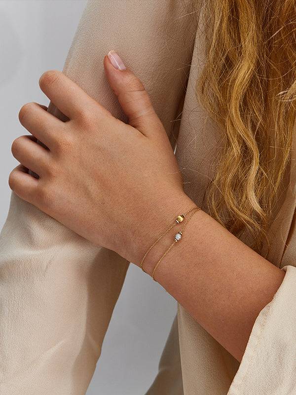 Nanis Bracciale "DANCING ÉLITE" essenziale in oro e diamanti – Nanis Italian Jewels Online
