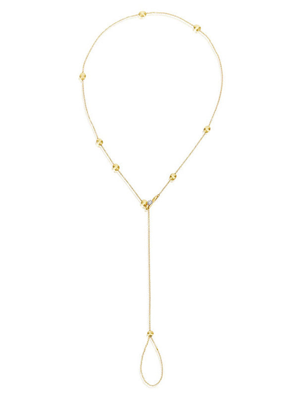 Nanis Bracciale e collana "SOFFIO GITANO" in oro e diamanti – Nanis Italian Jewels In Vendita