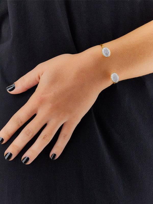 Nanis Bracciale a schiava "BUBBLE" in oro e diamanti (piccolo) – Nanis Italian Jewels Offerte