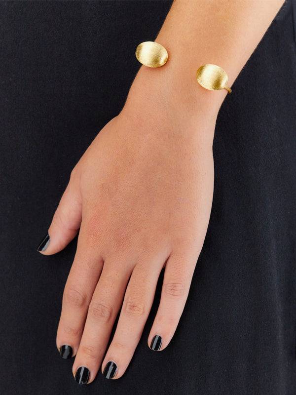 Nanis Bracciale a schiava "BUBBLE" in oro (grande) – Nanis Italian Jewels Hotsell