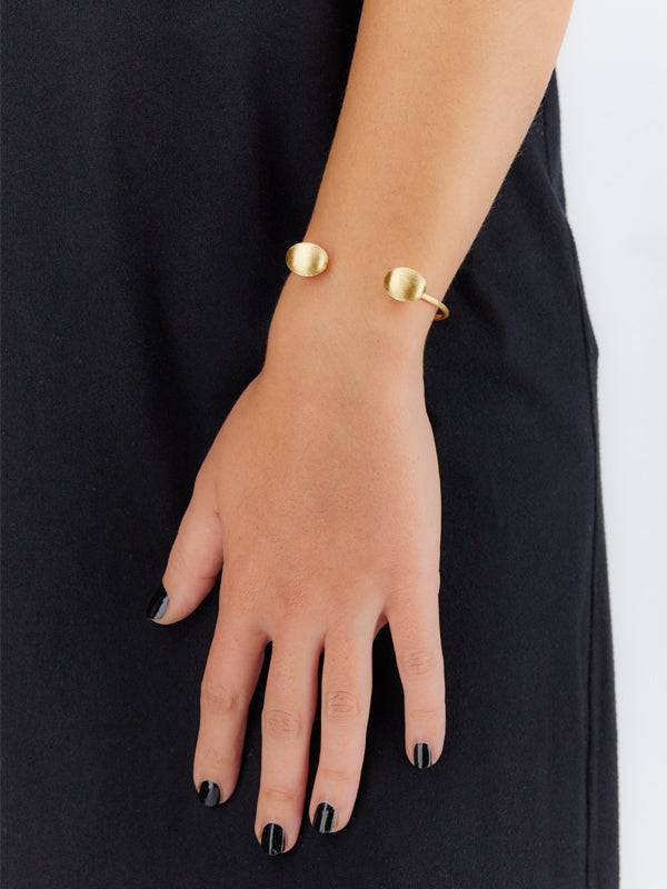 Nanis Bracciale a schiava "BUBBLE" in oro (piccolo) – Nanis Italian Jewels Vendita Calda