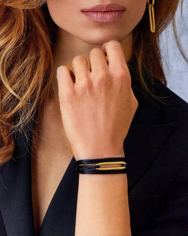 Nanis Bracciale collana "LIBERA SOUL" con elemento in oro – Nanis Italian Jewels 2025
