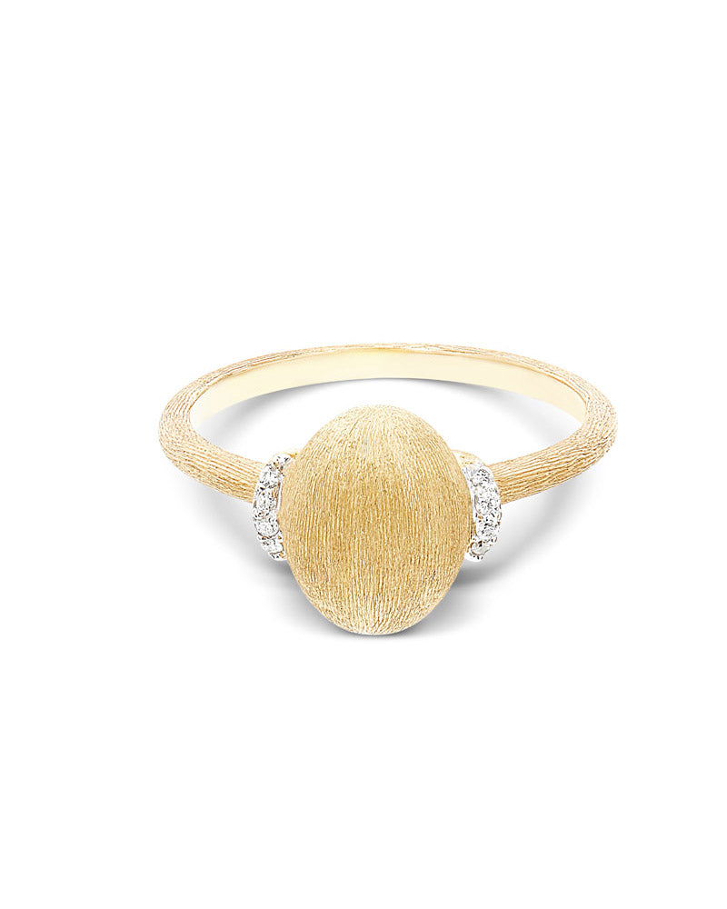 Nanis Anello "DANCING ÉLITE" con boule in oro e accenti di diamante (medio) – Nanis Italian Jewels Acquista Ora