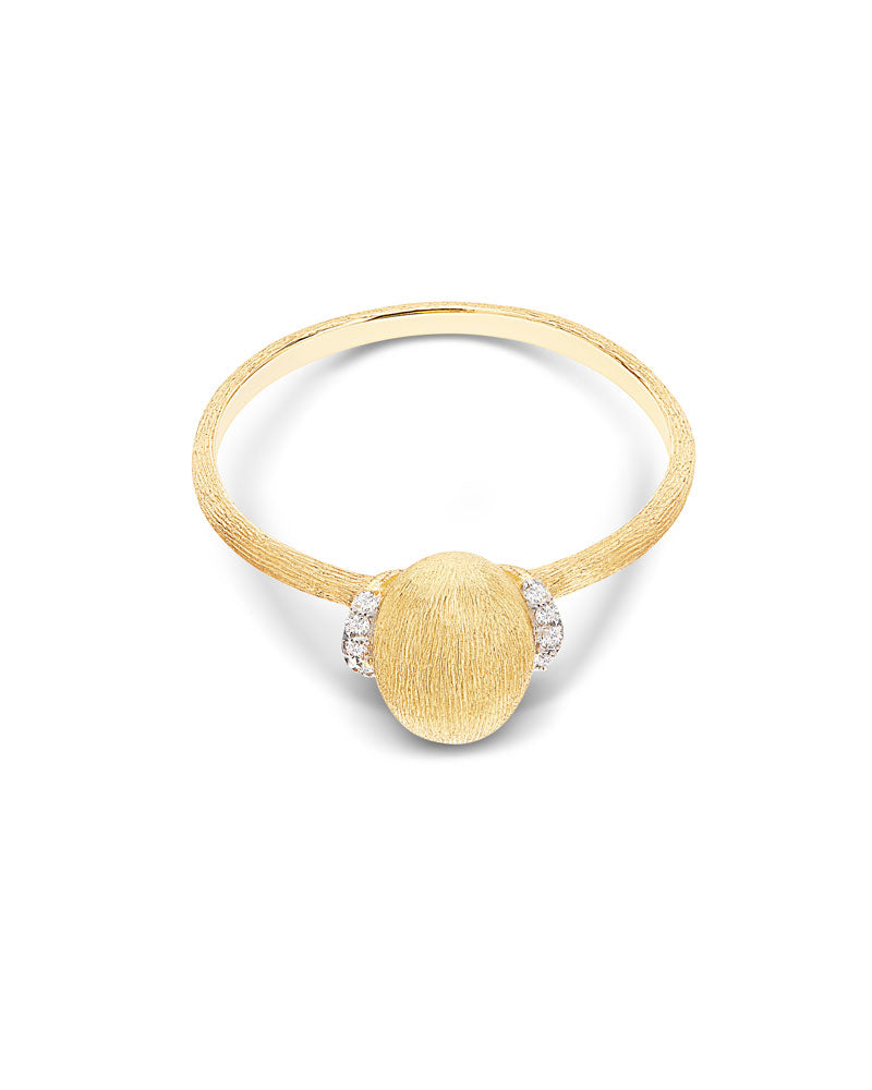 Nanis Anello "DANCING ÉLITE" con boule in oro e accenti di diamante (piccolo – Nanis Italian Jewels Consegna Veloce
