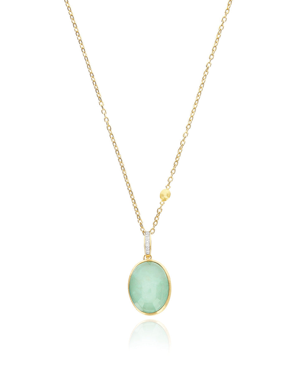 Nanis Charm Lattementa "Boules" in oro inciso, diamanti, cristallo di rocca – Nanis Italian Jewels Sottocosto