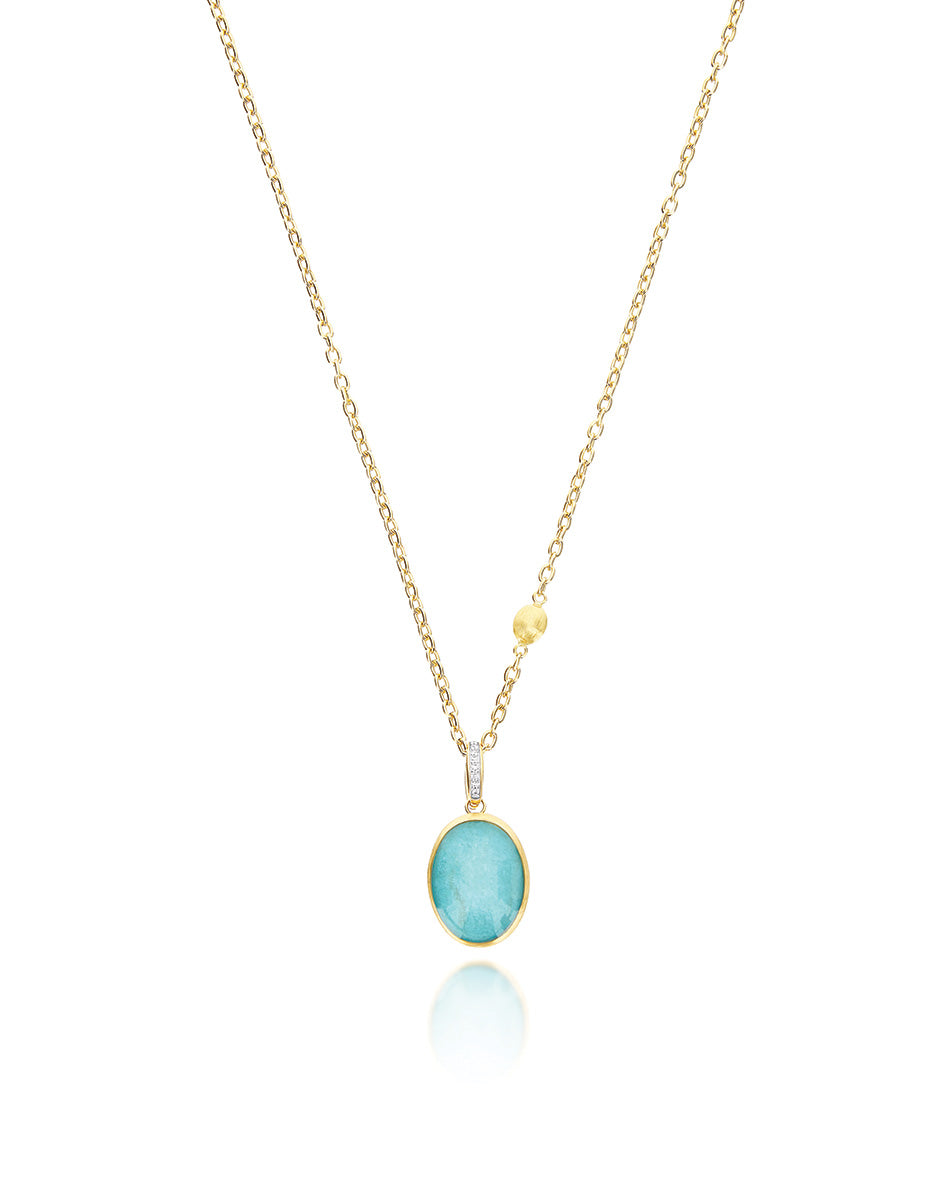 Nanis Charm Anice "Boules" in oro inciso, diamanti, cristallo di rocca e ama – Nanis Italian Jewels Online
