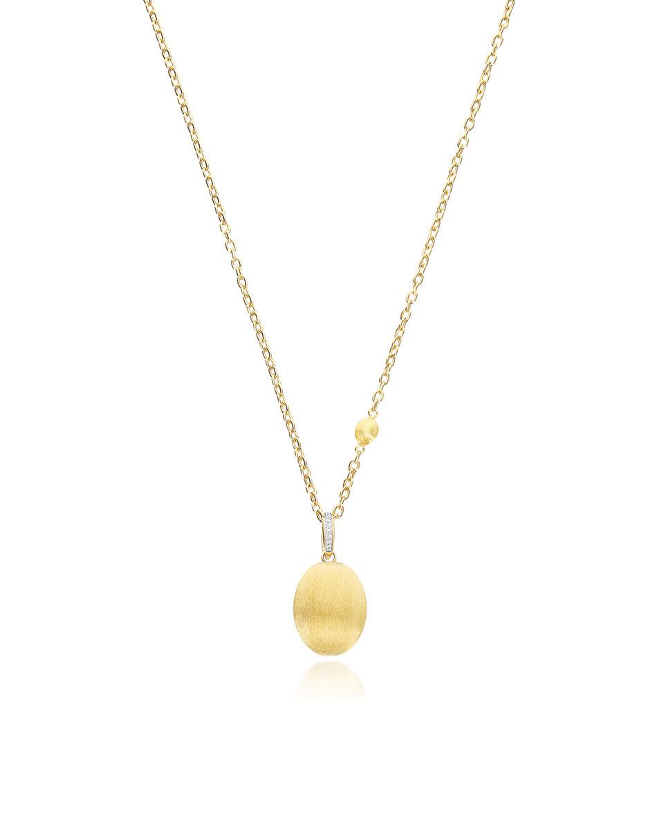 Nanis Charm "Boules" in oro inciso e diamanti (medio) – Nanis Italian Jewels Saldi