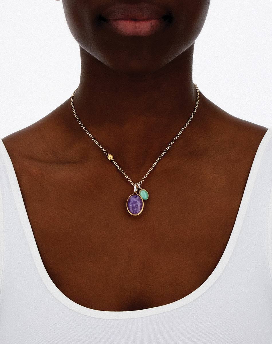 Nanis Collana a catena "Boules" in oro inciso (corta) – Nanis Italian Jewels Saldi Di Fabbrica