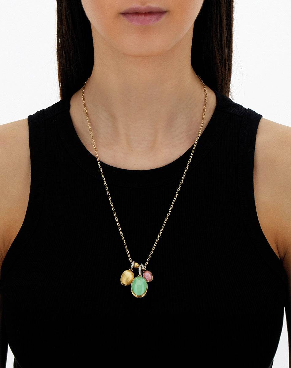 Nanis Collana a catena "Boules" in oro inciso (lunga) – Nanis Italian Jewels I Più Venduti