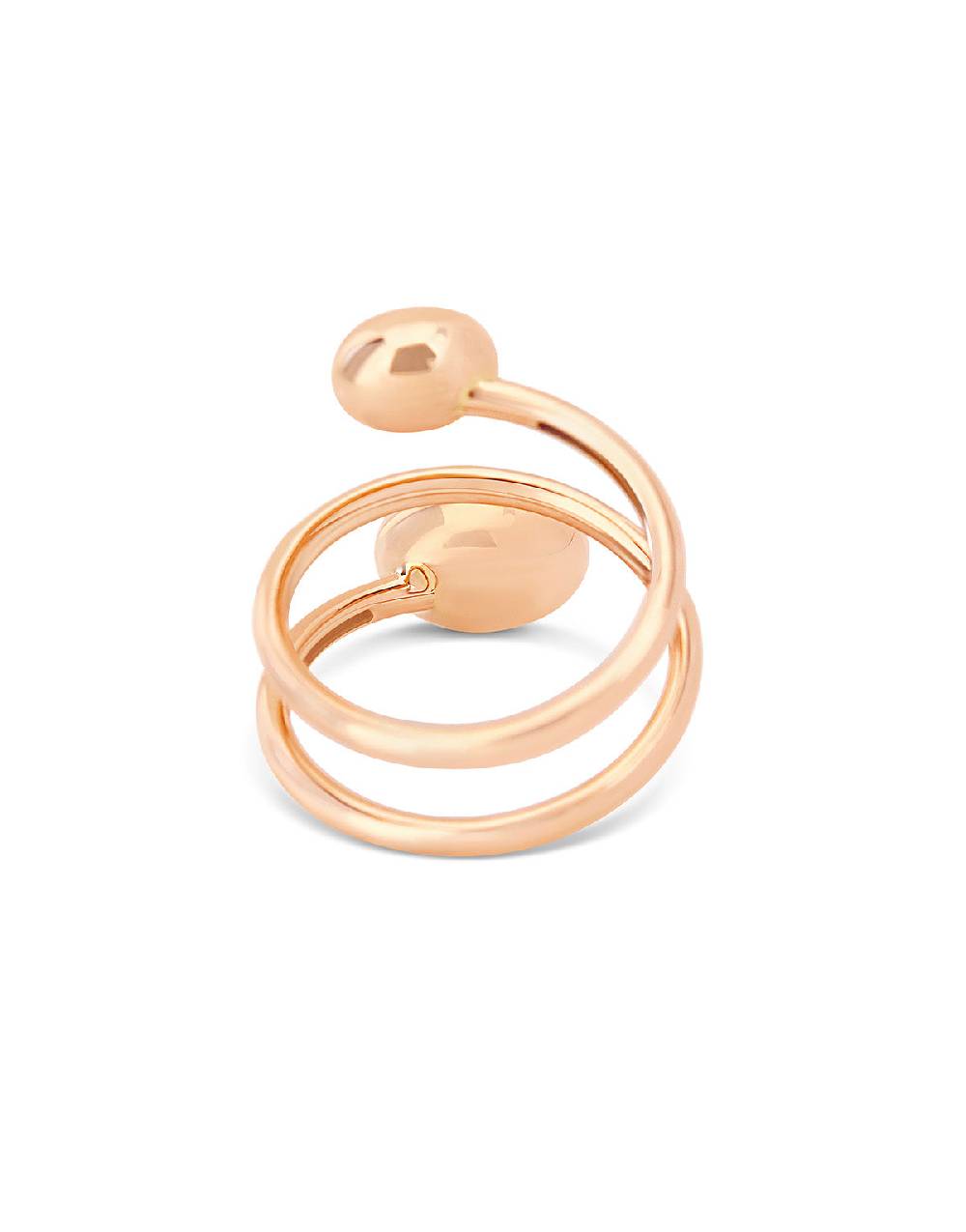 Nanis Anello contrariè "DANCING ÉLITE" in oro rosa e diamanti – Nanis Italian Jewels Offerta