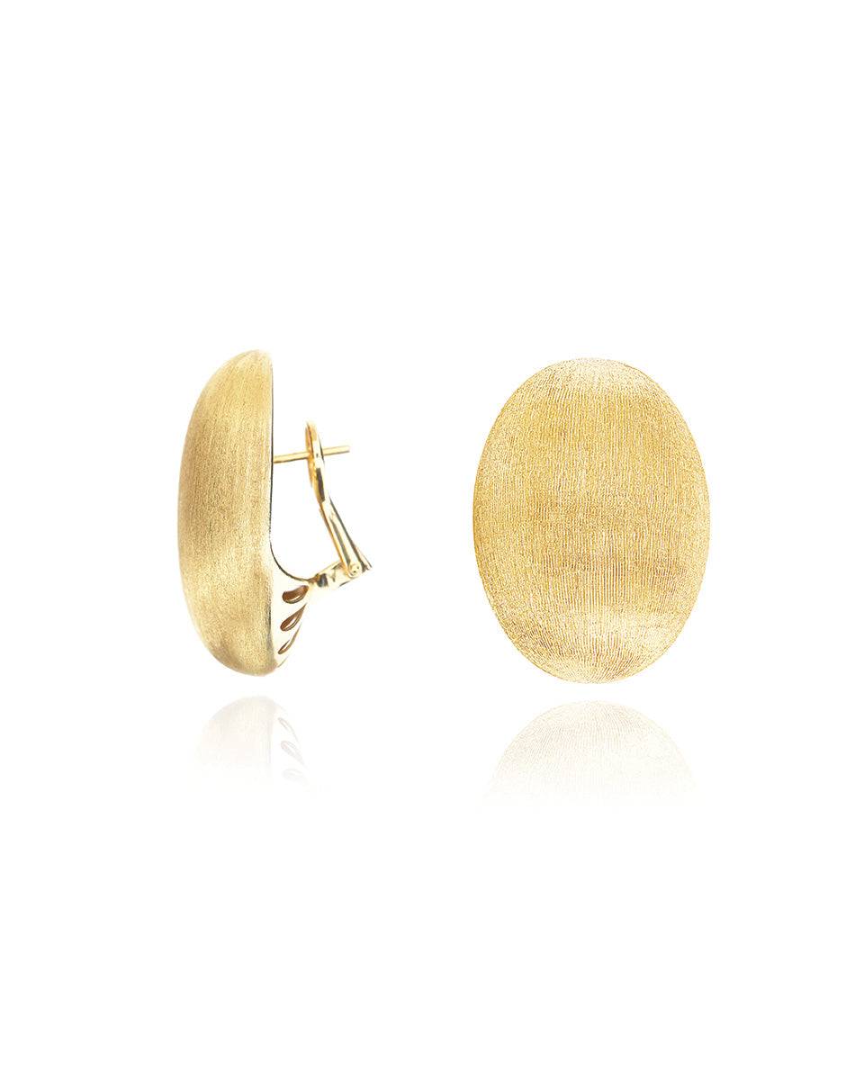 Nanis Orecchini di perle a lobo in oro "Muse" (grandi) – Nanis Italian Jewels Saldi Di Fabbrica