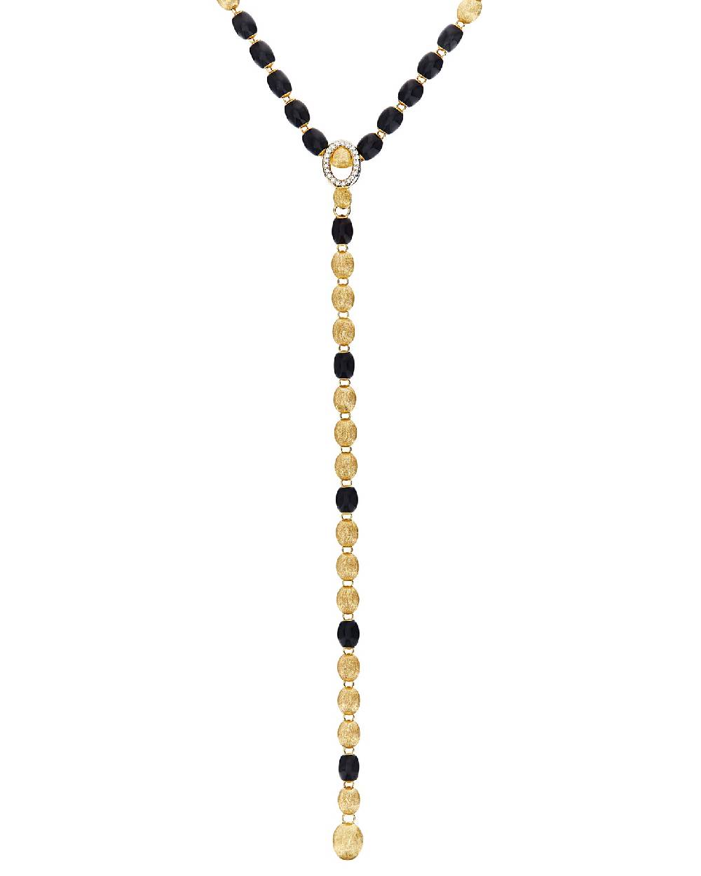 Nanis Bracciale IVY "MYSTERY BLACK" con boules in oro, diamanti e onice nero – Nanis Italian Jewels Consegna Veloce