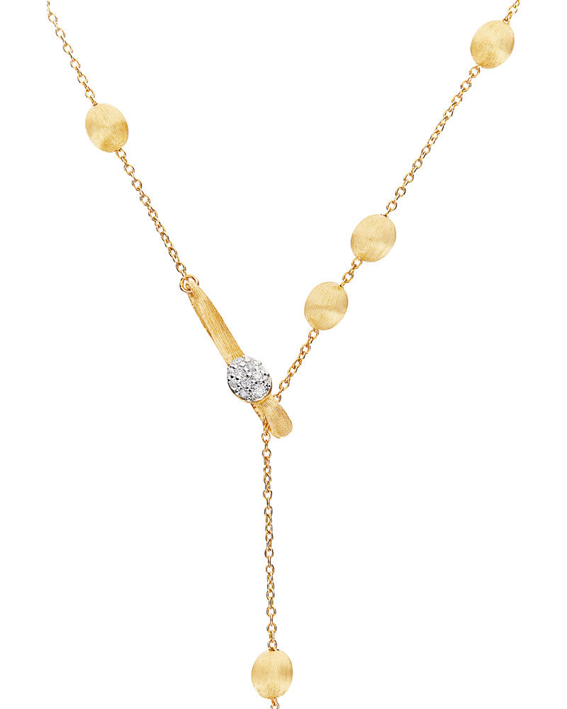 Nanis Collana a Y "SOFFIO" in oro e diamanti – Nanis Italian Jewels Novità