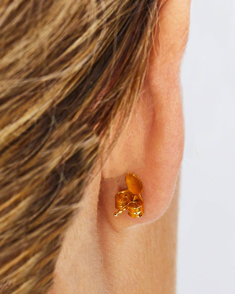 Nanis Orecchini "DANCING ÉLITE" pendenti piccoli incisi a mano in oro e diam – Nanis Italian Jewels Saldi Di Fabbrica