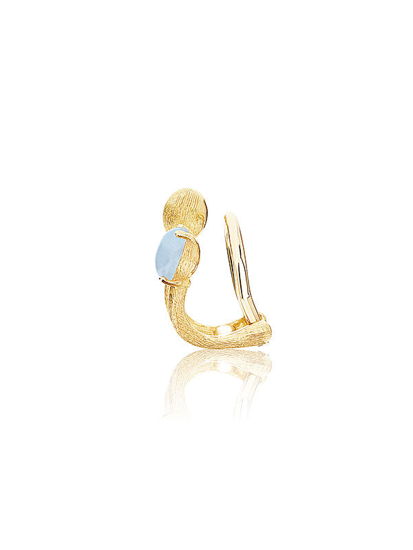 Nanis Ear cuff "AZURE" in oro e acquamarina – Nanis Italian Jewels Prezzo Ridotto