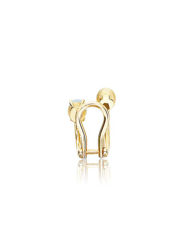 Nanis Ear cuff "AZURE" in oro e acquamarina – Nanis Italian Jewels Prezzo Ridotto