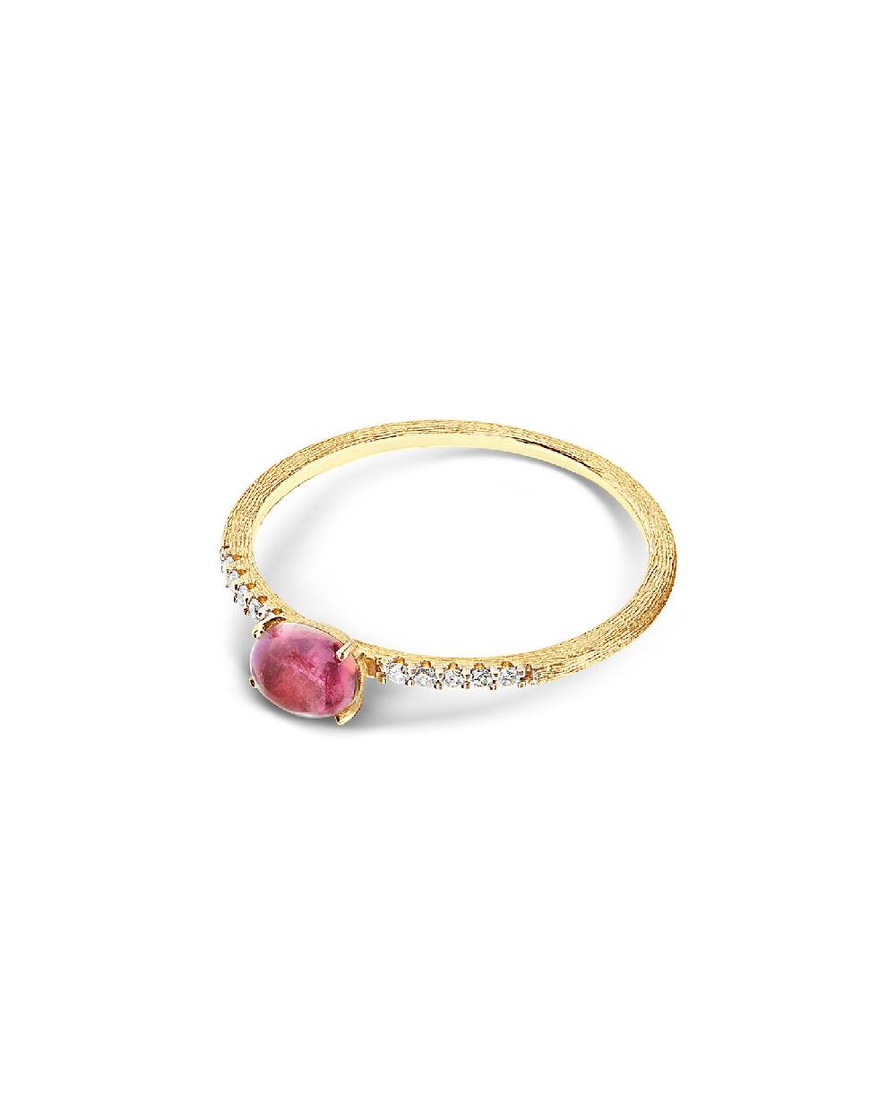 Nanis Anello "DANCING TOURMALINES" in oro, diamanti e tormalina rosa (piccol – Nanis Italian Jewels Qualità
