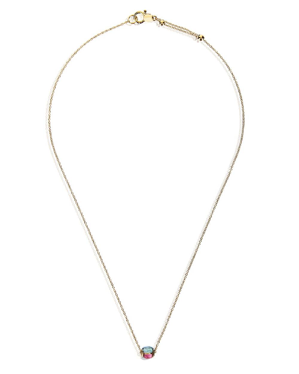 Nanis Choker cabochon "DANCING TOURMALINES" in oro e doppia tormalina colora – Nanis Italian Jewels Nuova