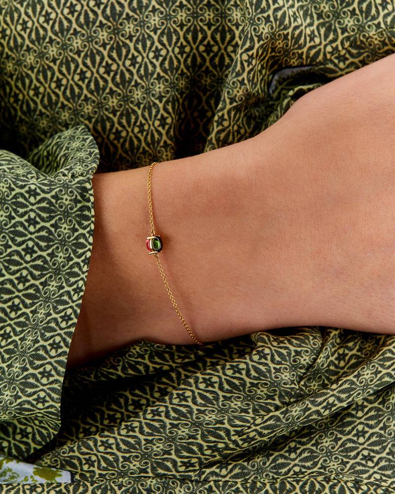 Nanis Bracciale "DANCING TOURMALINES" in oro e tormaline colorate – Nanis Italian Jewels Qualità Garantita
