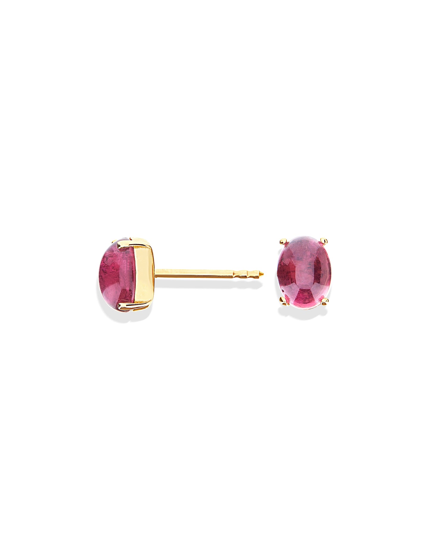 Nanis Orecchini a lobo "DANCING TOURMALINES" in oro e tormalina rosa (piccol – Nanis Italian Jewels Promozione Limitata