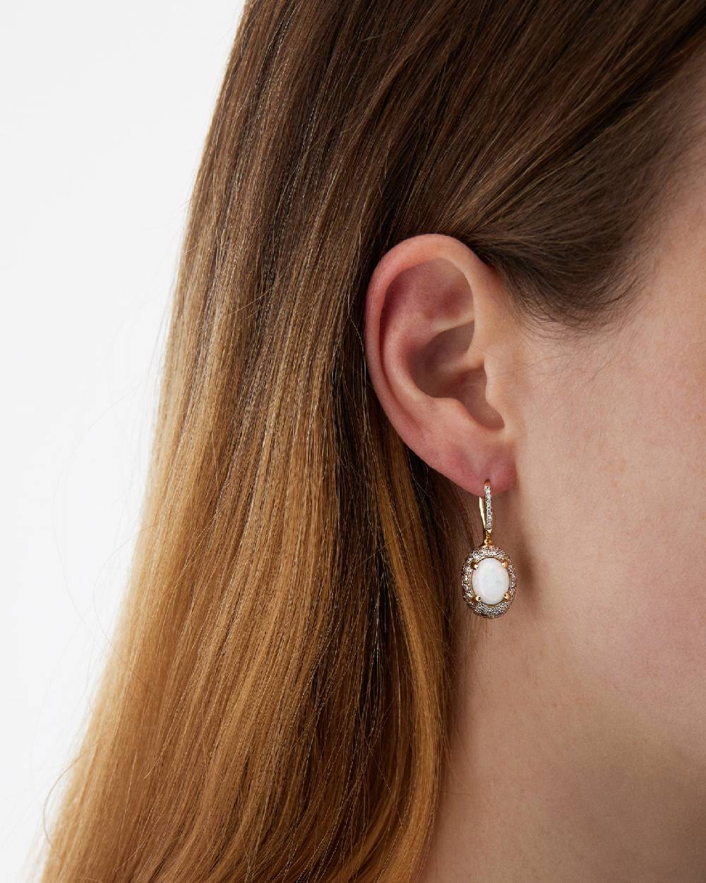 Nanis Orecchini CILIEGINE "DANCING REVERSE" double face in oro, zaffiri rosa – Nanis Italian Jewels Presa