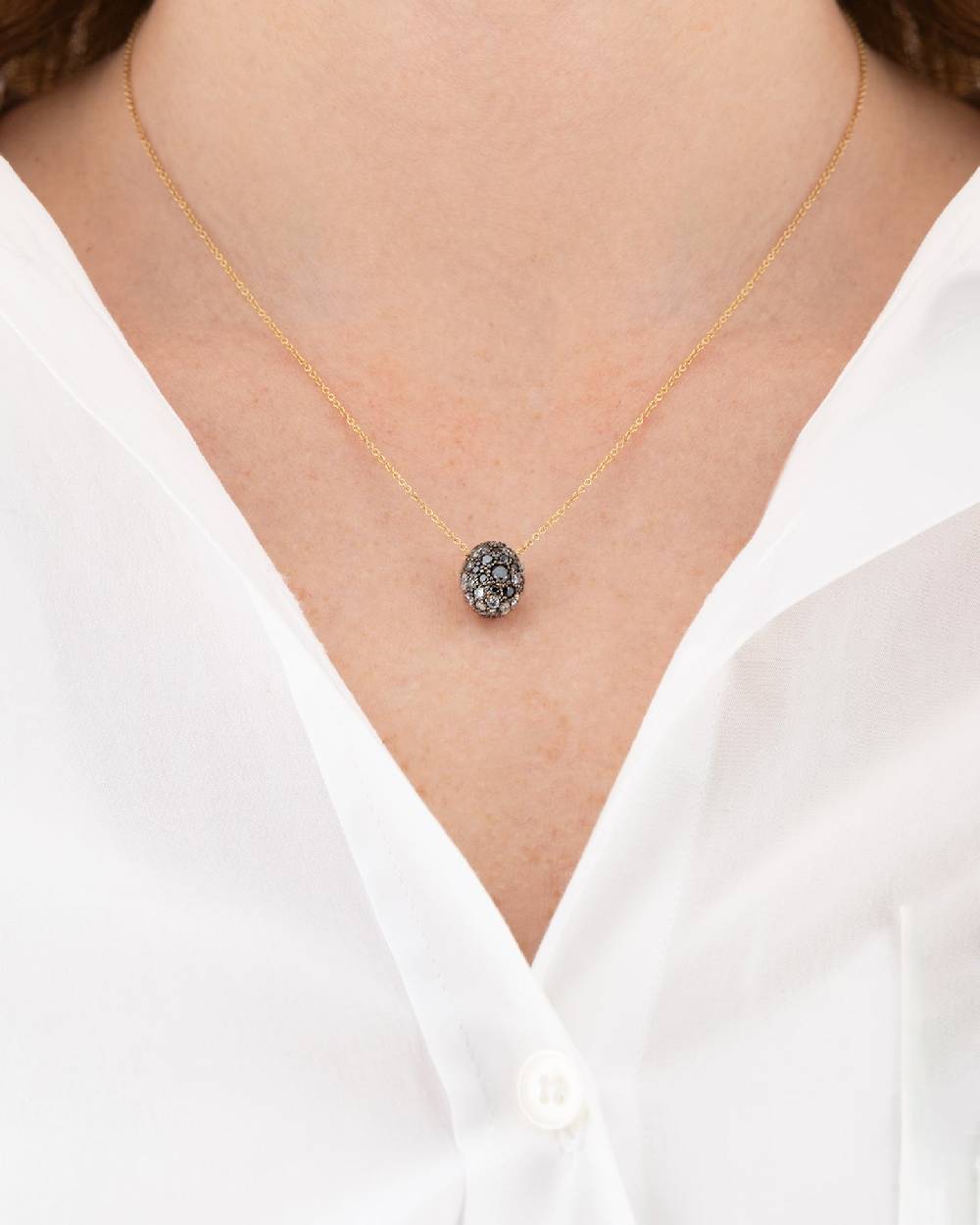Nanis Collana "DANCING REVERSE" double face con ciondolo in oro, rubini, dia – Nanis Italian Jewels Saldi