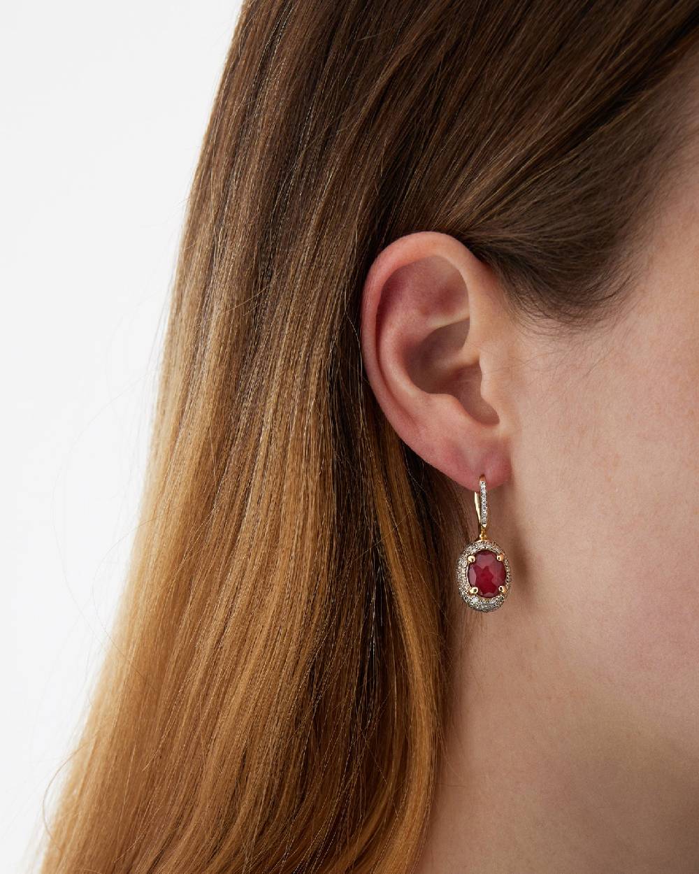 Nanis Orecchini CILIEGINE "DANCING REVERSE" double face in oro, rubini, diam – Nanis Italian Jewels Hotsell