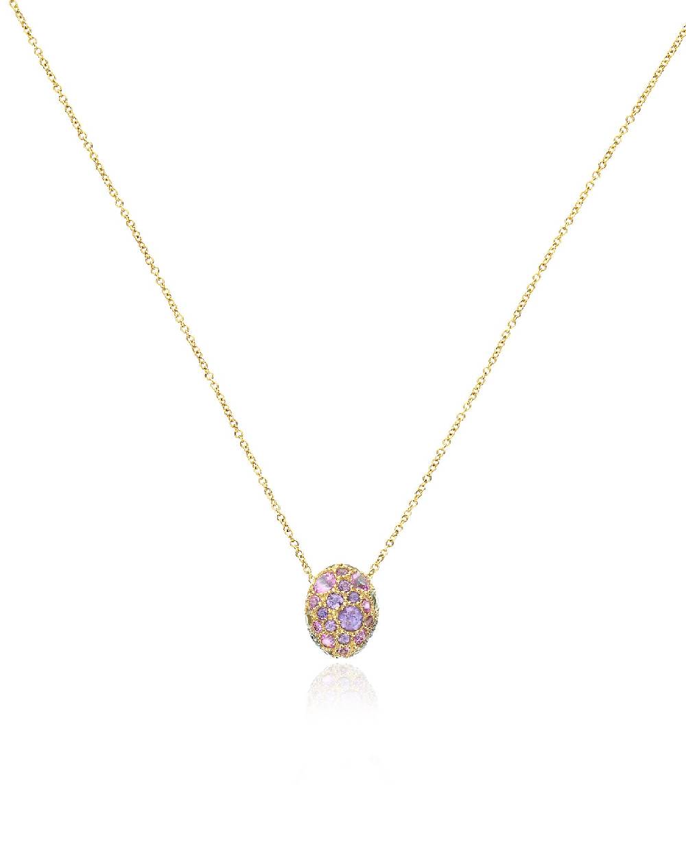 Nanis Collana "DANCING REVERSE" double face con ciondolo in oro, diamanti, t – Nanis Italian Jewels Nuova