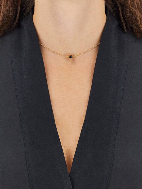 Nanis Choker "DANCING MYSTERY BLACK" in oro e onice nero – Nanis Italian Jewels Sottocosto