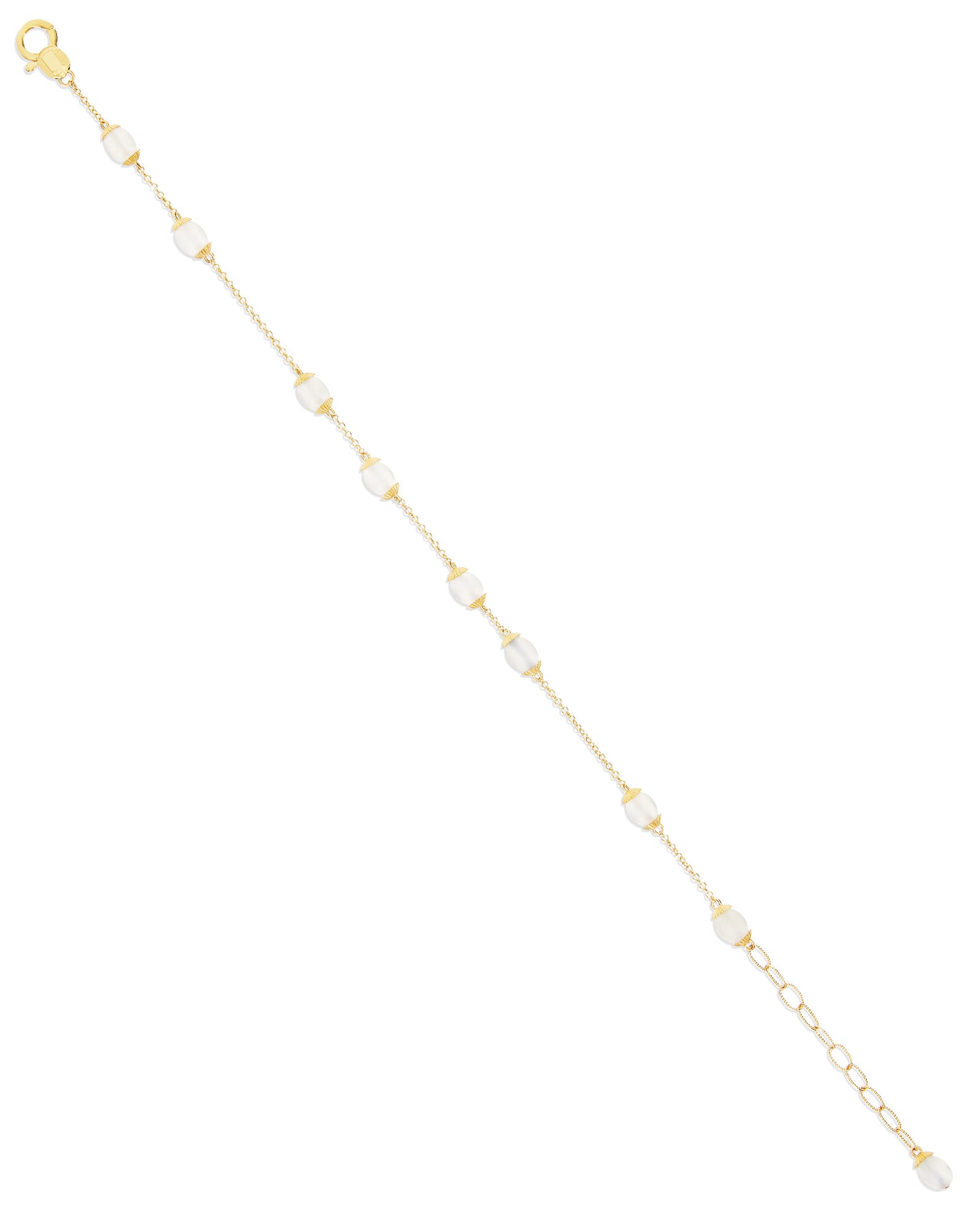 Nanis Bracciale "WHITE DESERT" in oro e pietra di luna – Nanis Italian Jewels In Saldo