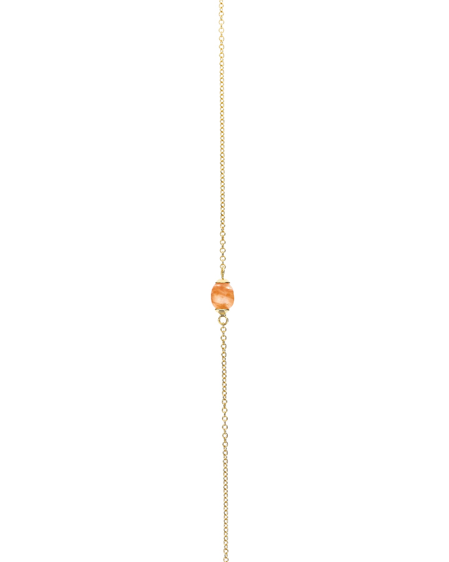 Nanis Collana "PETRA" in oro e avventurina arancione (corta) – Nanis Italian Jewels Vendita
