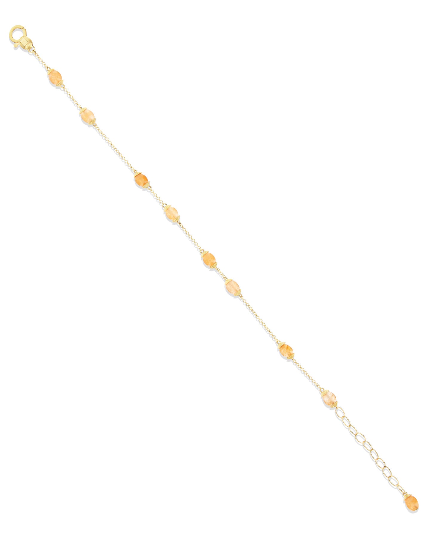 Nanis Bracciale "PETRA" oro e avventurina arancione – Nanis Italian Jewels Promozione