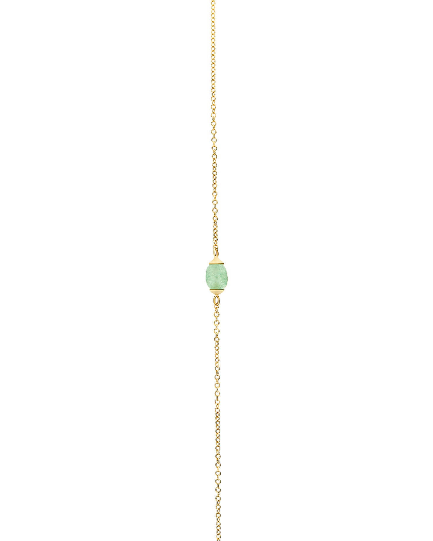 Nanis Collana "AMAZZONIA" in oro e avventurina verde (corta) – Nanis Italian Jewels Shopping Online