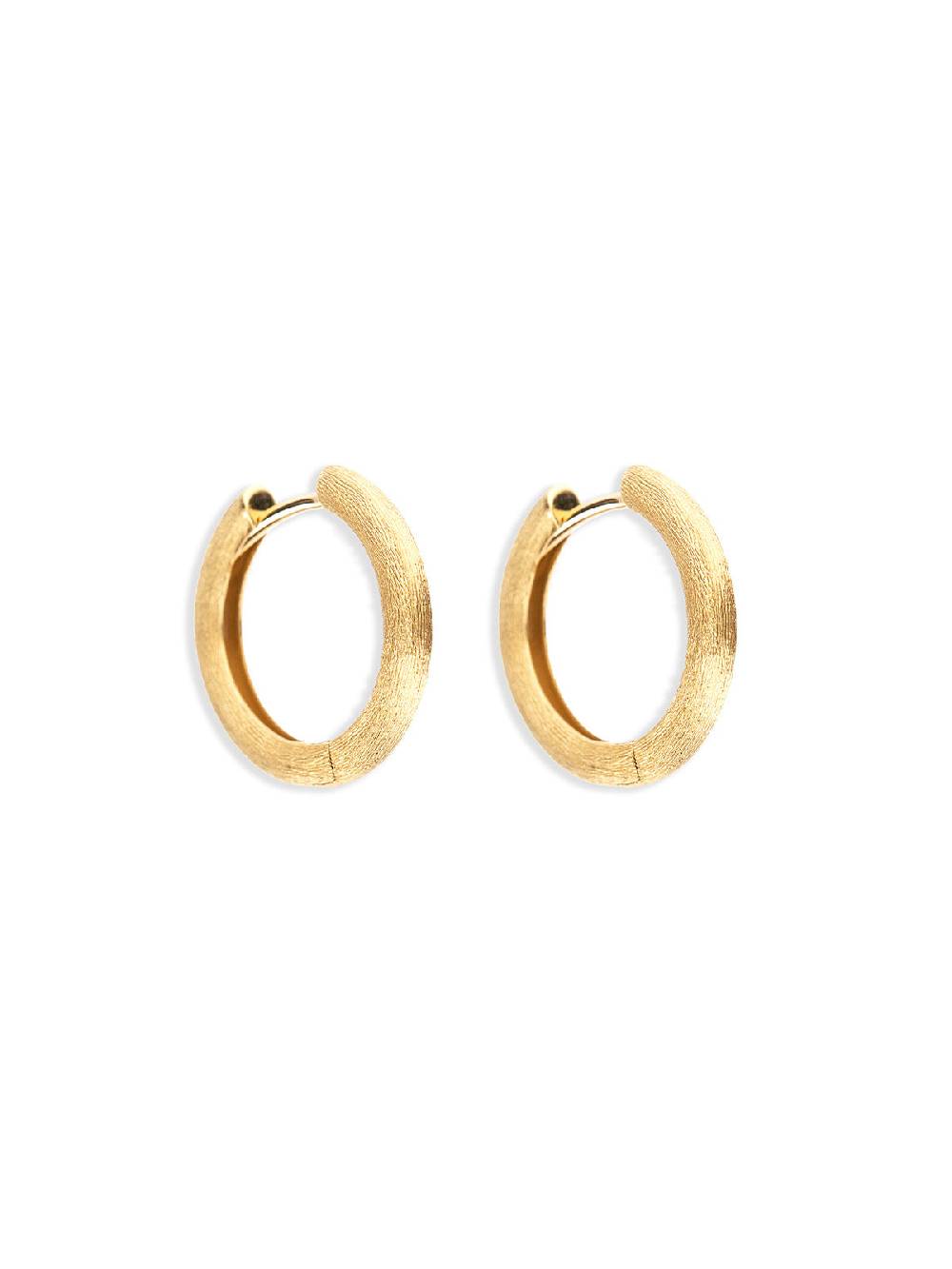 Nanis Orecchini a cerchio grandi "LIBERA" in oro – Nanis Italian Jewels Economico