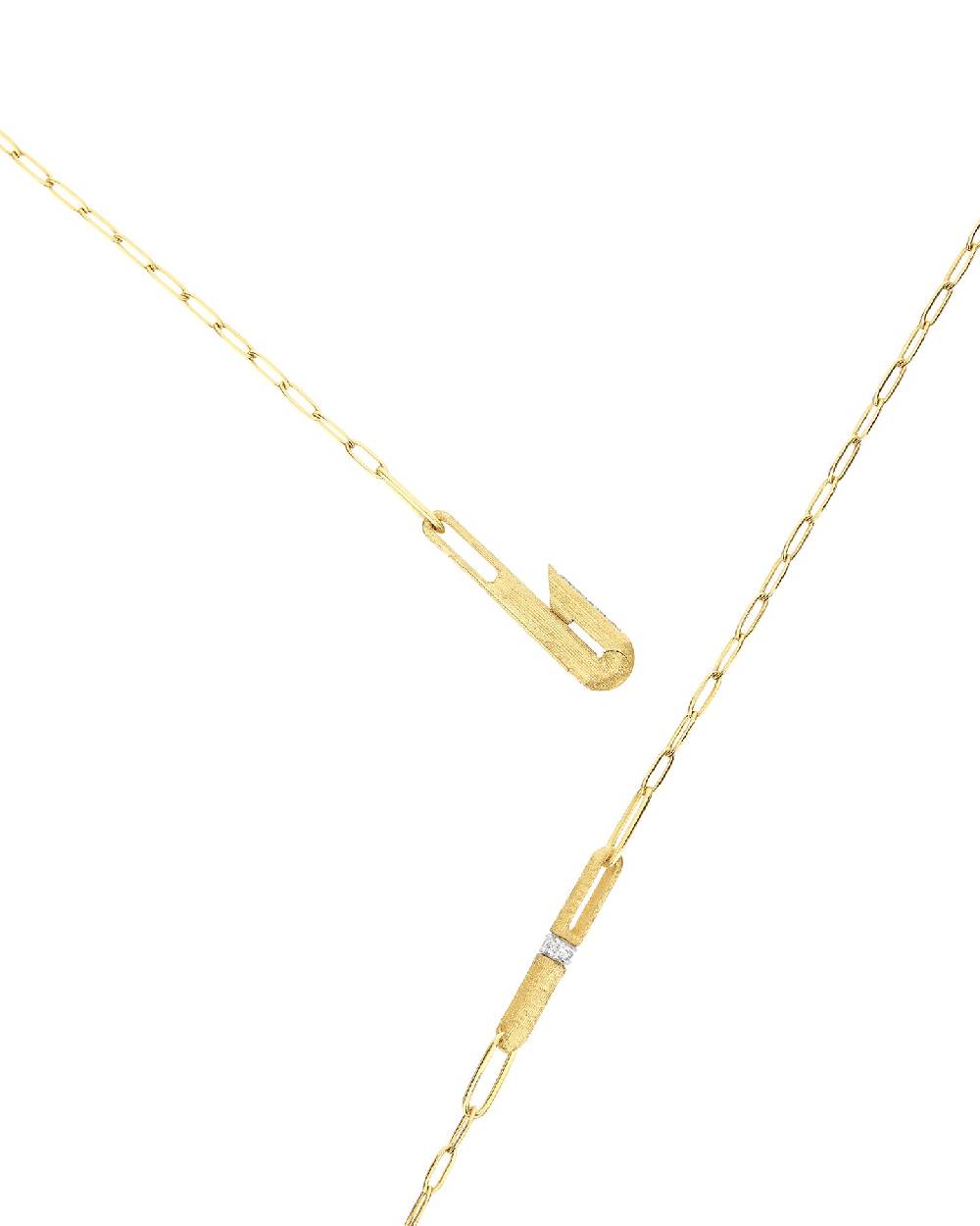 Nanis Collana a Y "LIBERA" soffio in oro e diamanti – Nanis Italian Jewels 2025