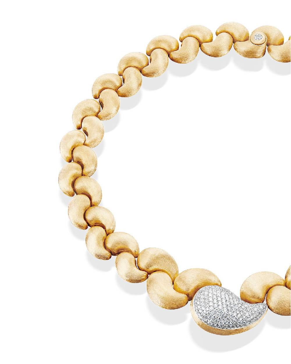 Nanis Collana statement "CASHMERE" in oro e diamanti – Nanis Italian Jewels Italy