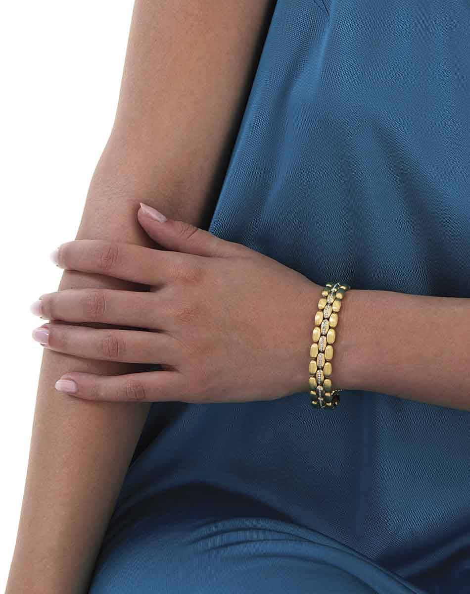Nanis Bracciale statement "Diva" in oro e diamanti – Nanis Italian Jewels Promozione